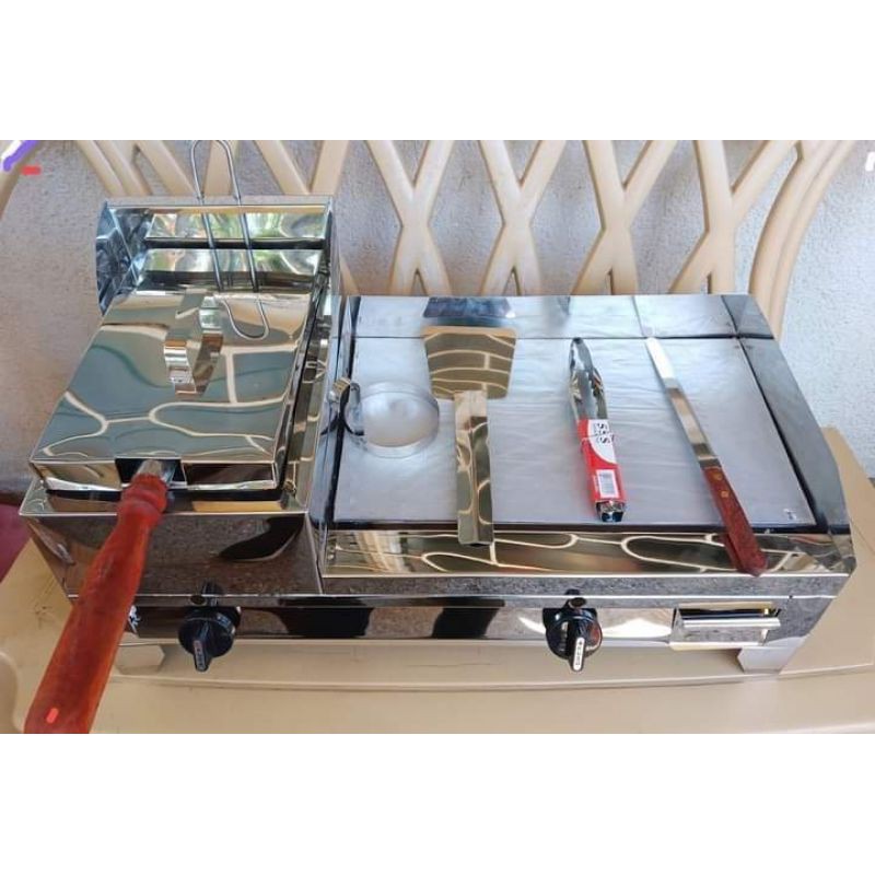 2in1 BURGER GRILL WITH DEEP FRYER (WITH FREE COOKING KITS) Shopee Philippines