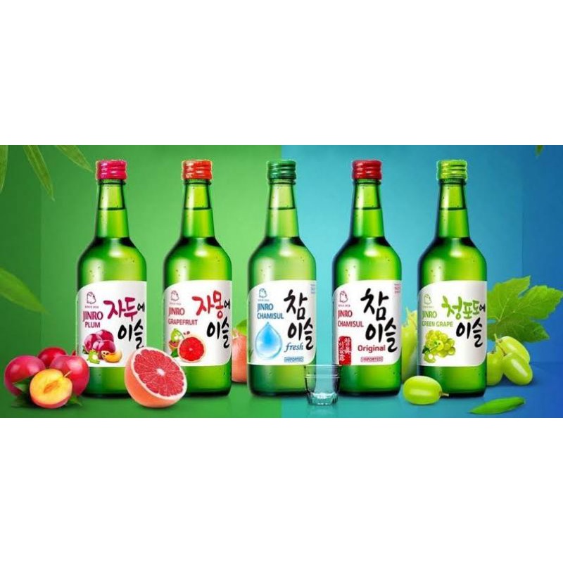 Jinro Chamisul Soju 360ml | Shopee Philippines