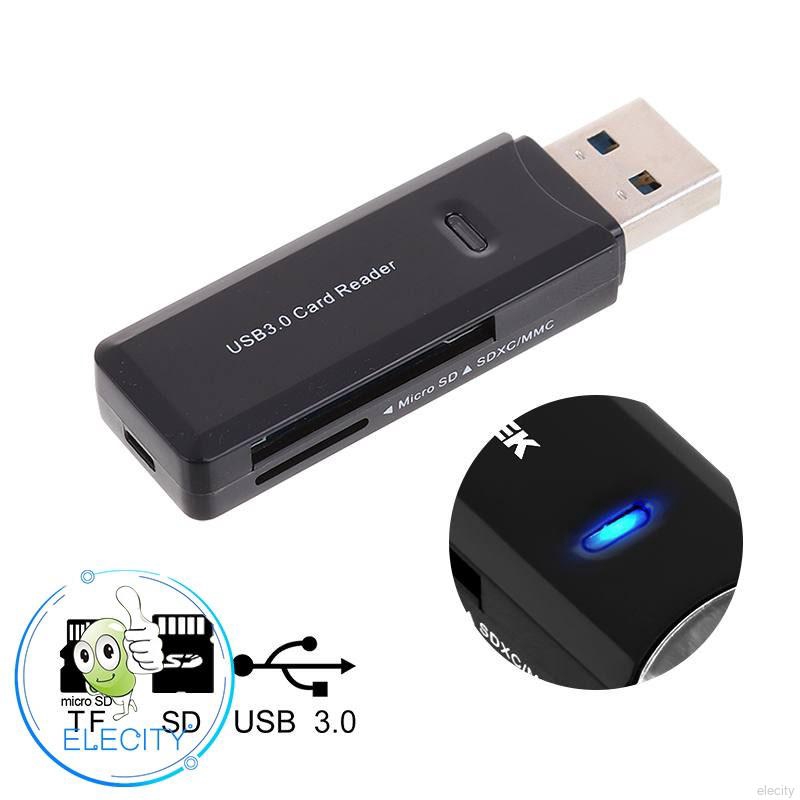 USB 3.0 Memory Card Reader Components With LED Indicator/SD Card Reader