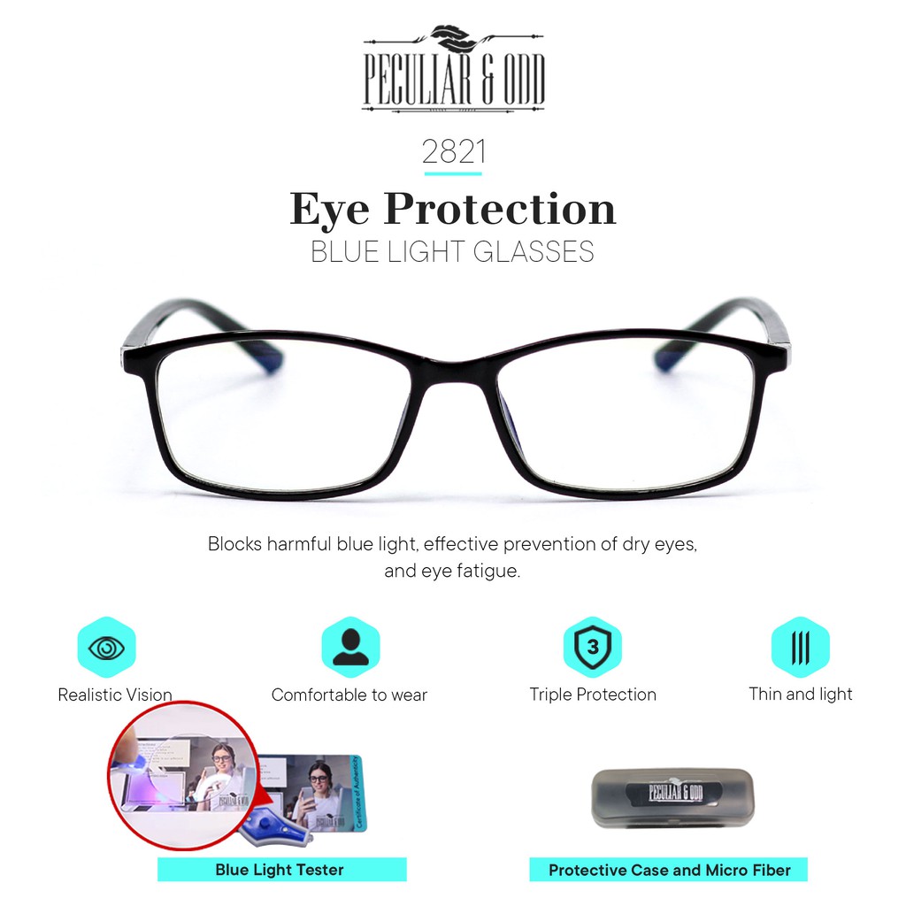 Peculiar 2821 Square Anti Radiation Replaceable Lens Computer Eyewear