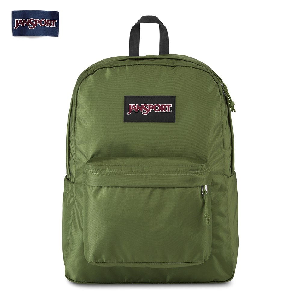 khaki jansport backpack
