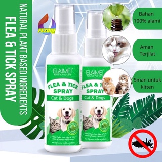 30ml Dog Cat Lice Medicine Spray - Elemai Spray Powder Effective Effective Flea Kill No Flea Irritation For Kitten FEZONE
