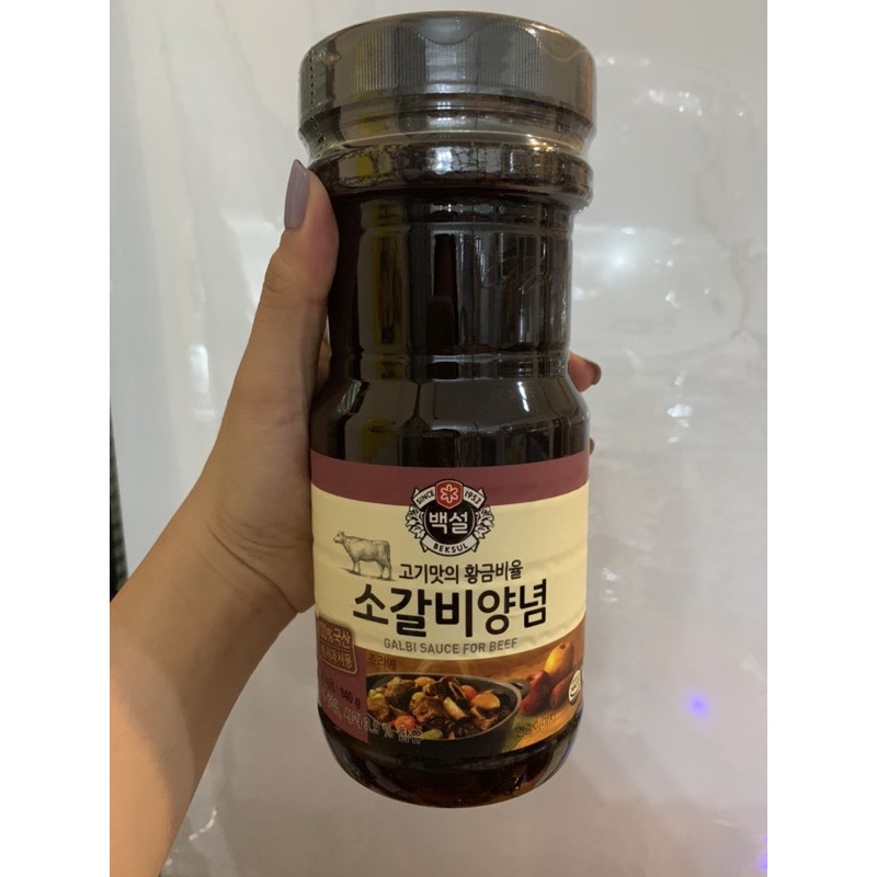 Cj Beksul Galbi Sauce For Beef 840g Shopee Philippines