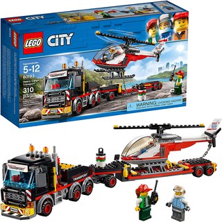 lego fire truck with trailer