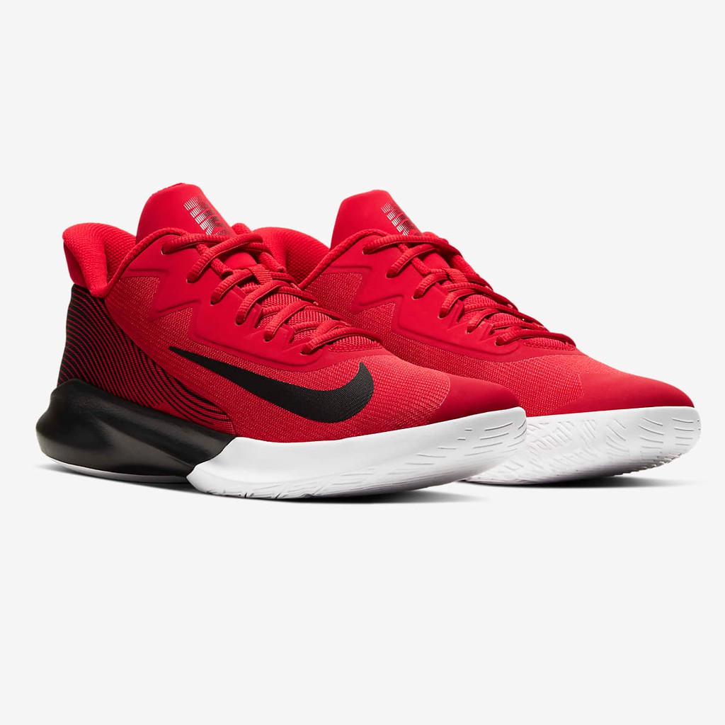 nike red black basketball shoes