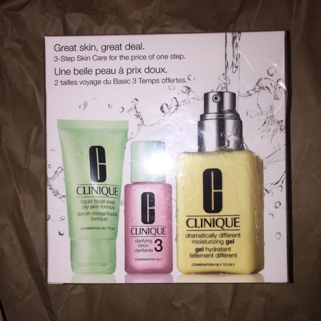 clinique set for combination skin