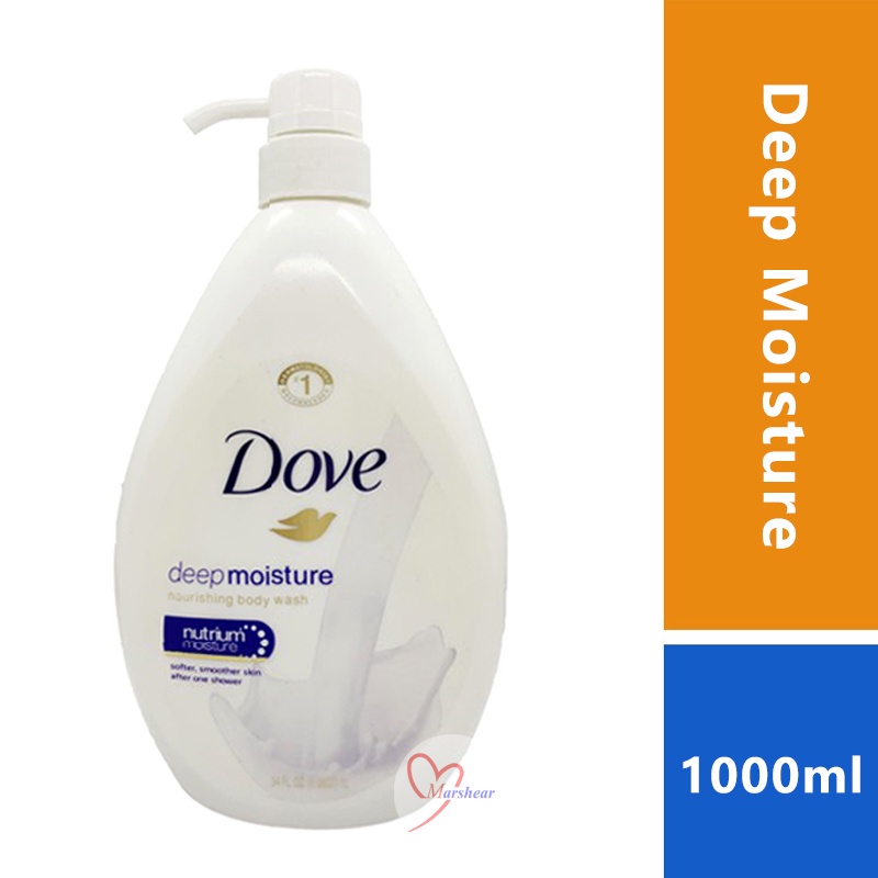 DOVE BODY WASH DEEP MOISTURE & PURELY PAMPERING 1000ml Shopee Philippines