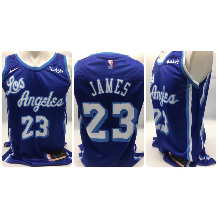 lebron james throwback lakers jersey