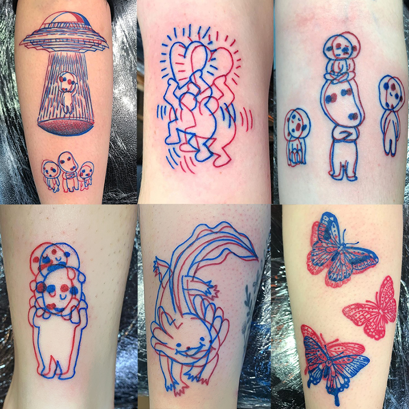15 tattoo sa kabuuan】Personality Cute Ghost Tattoo Stickers Waterproof  Female Long-lasting Simulation Temporary Tattoo | Shopee Philippines