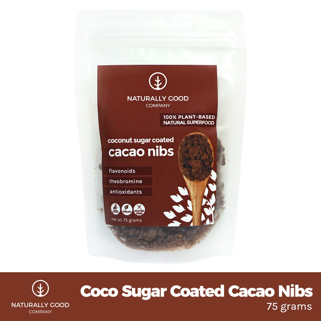 Coconut Sugar Coated Cacao Nibs 75g Shopee Philippines