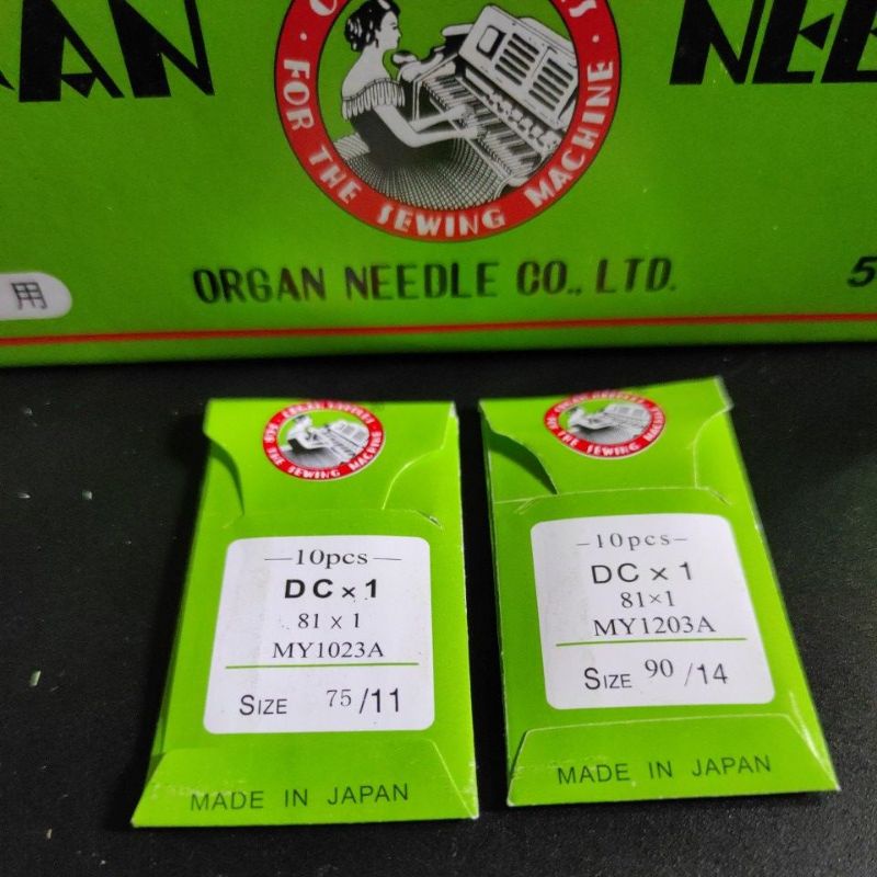 DC organ taiwan needles for edging overlock edger karayom industrial ...