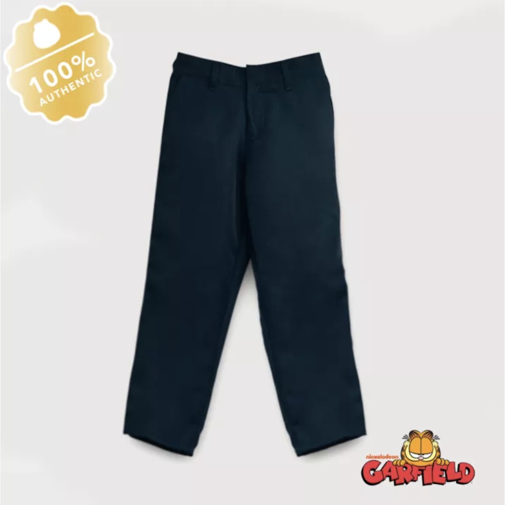 Garfield Children School Uniform 3 in 1 Pants (Navy Blue) Shopee