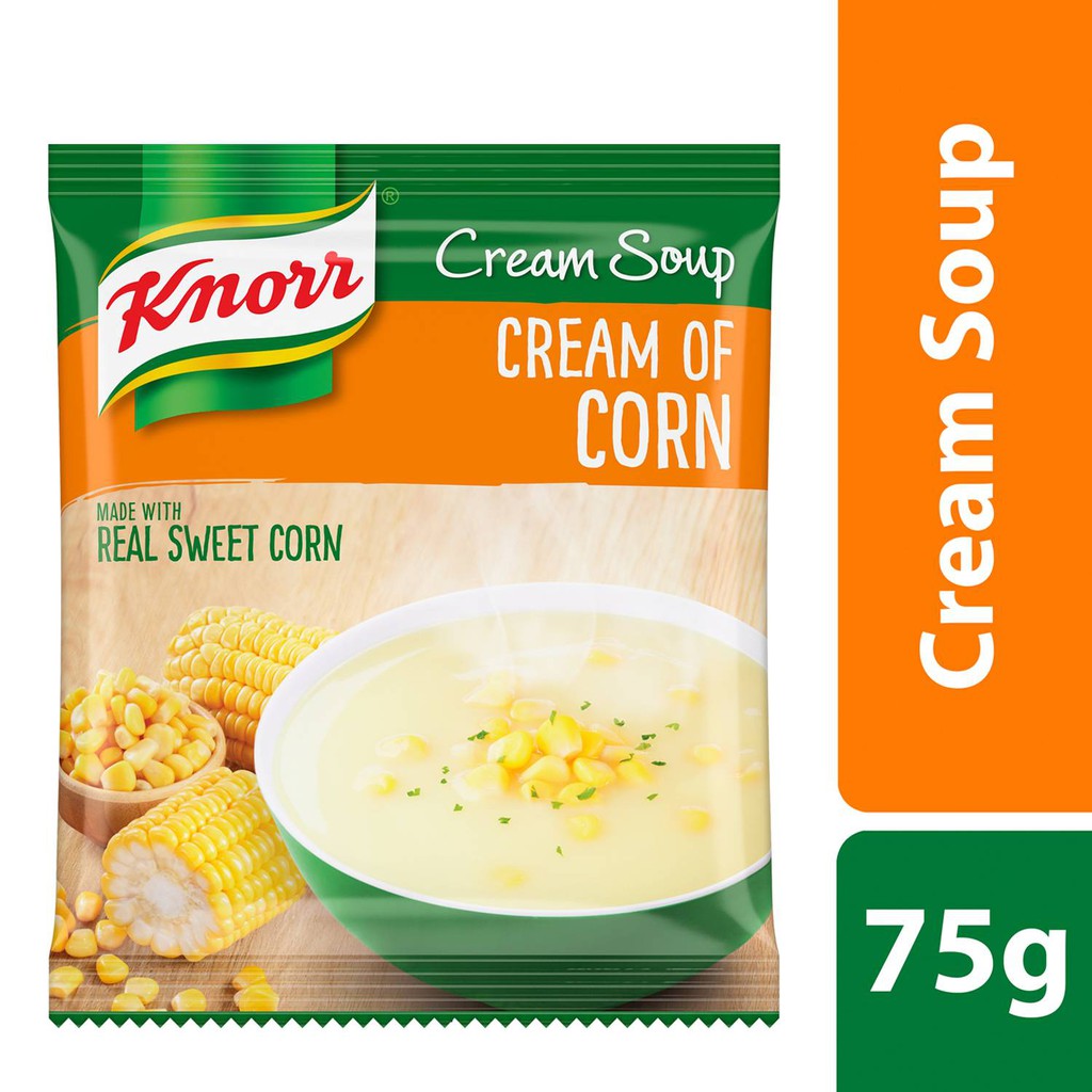 Knorr Cream of Corn Soup Mix 75G Shopee Philippines