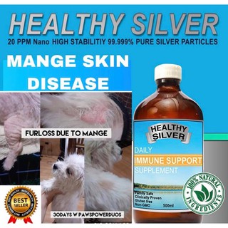 Healthy Silver 250ml  Colloidal Nano Silver for Pet's Immune Support