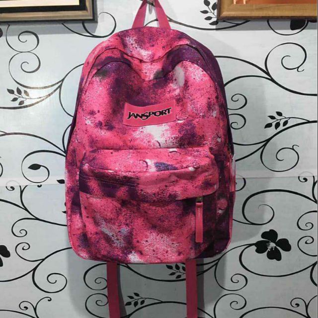 pink galaxy backpack