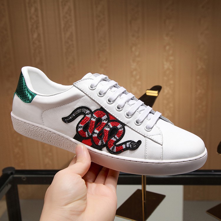 gucci snake leather shoes