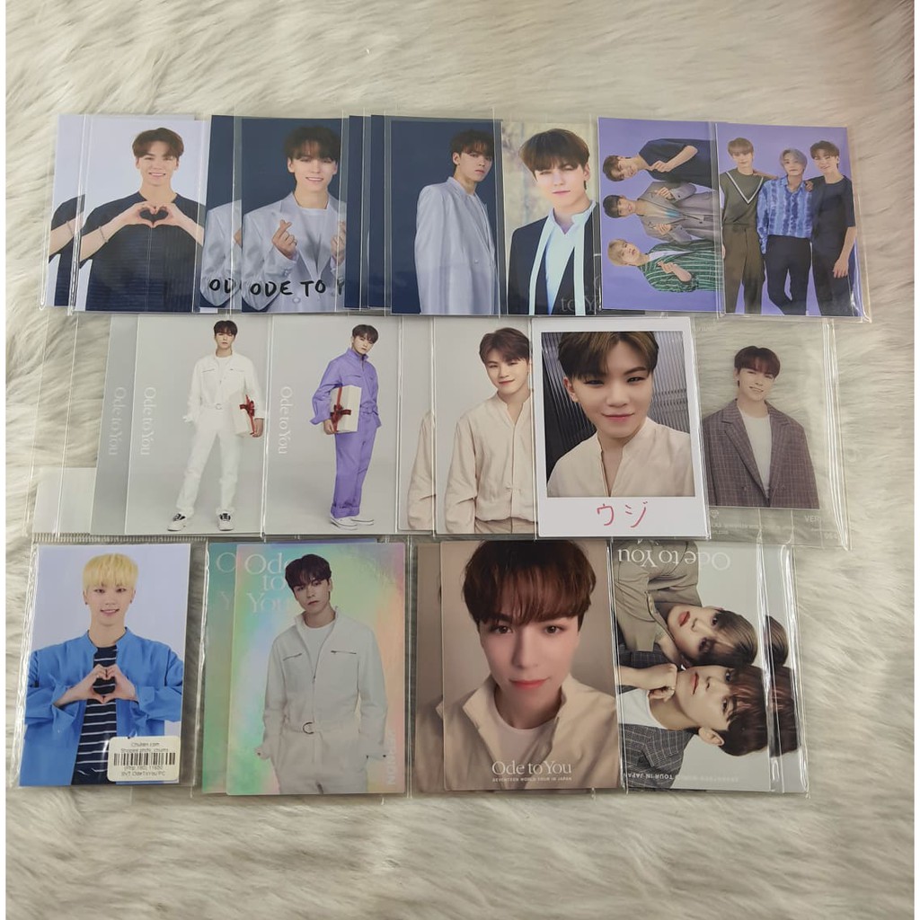 Seventeen World Tour ODE TO YOU Japan Korea Official Trading Card