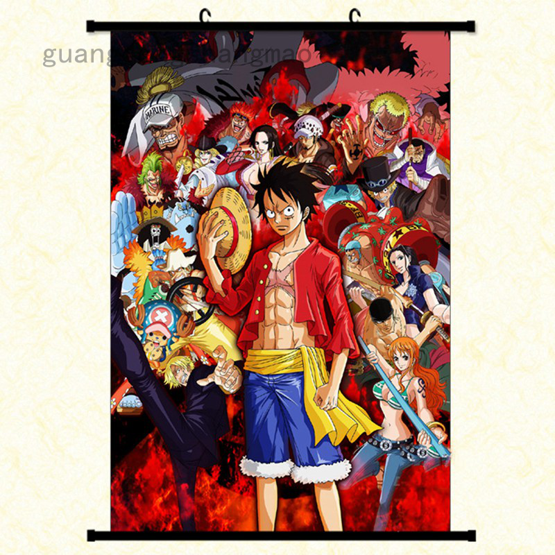 guangtengshangmao One piece anime manga wall poster Hot selling cool design anime  posters 3d for wall art decoration | Shopee Philippines