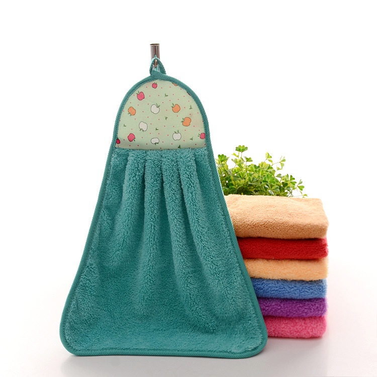 New Hanging Kitchen Hand Towel With Loop, Quicklydry Lovely Hand Towel
