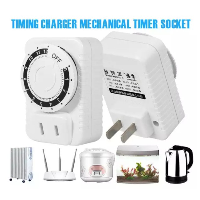 Allan 12 Hours Programmable Timer Socket CX-05 12 Hours Programmable ...