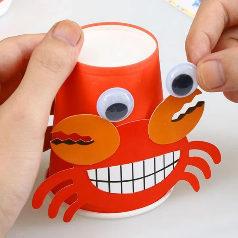 DIY PAPER CUP ANIMALS (12PCS/BOX) | Shopee Philippines