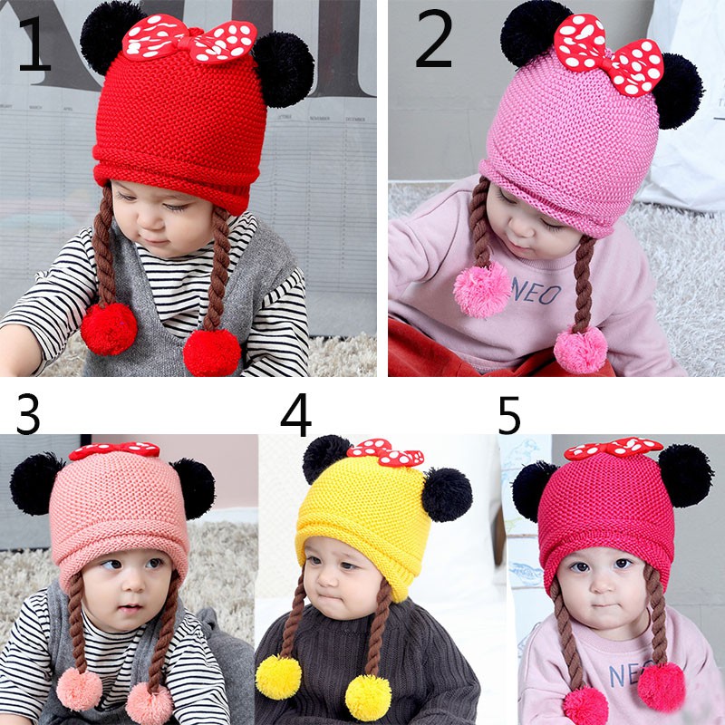 baby girl woolen cap design