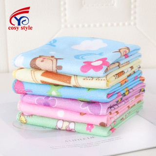 12 pcs Baby Catoon Towels Sweat Kids Infant For Towel FaceTowel 25*50cm