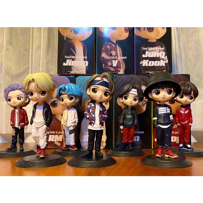 TinyTAN BTS Qposket フィギュア 全7種14個セット