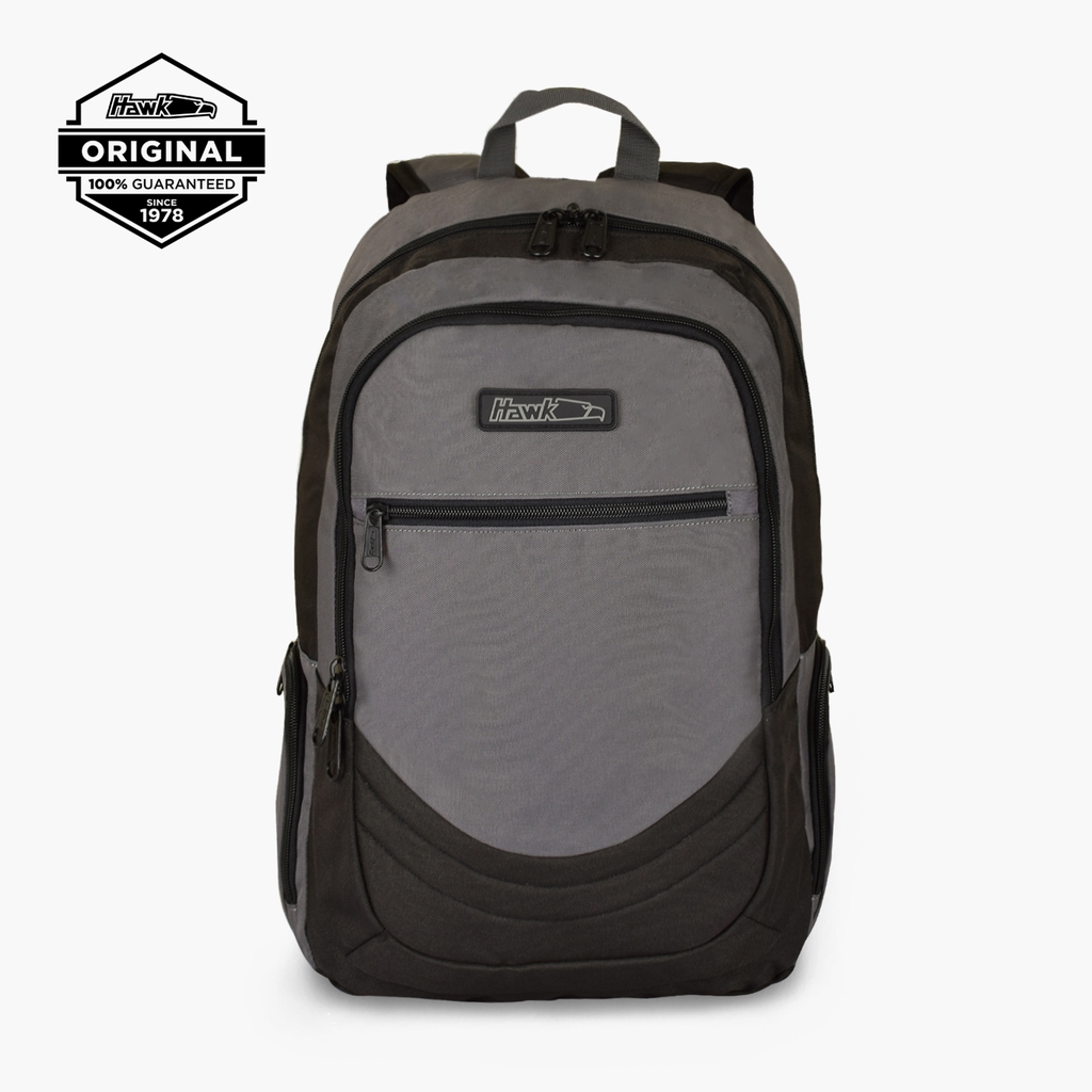 Hawk 5132 Backpack (Charcoal/Black) Shopee Philippines