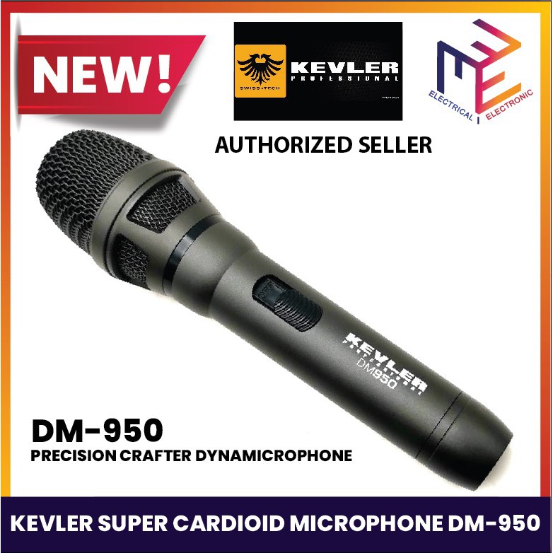 Kevler SuperCardioid Microphone DM950 *WINLAND* | Shopee Philippines