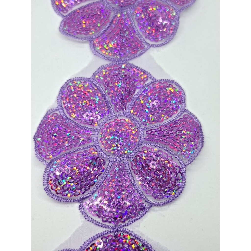 Trimmings with Sequins (by yard) Shopee Philippines