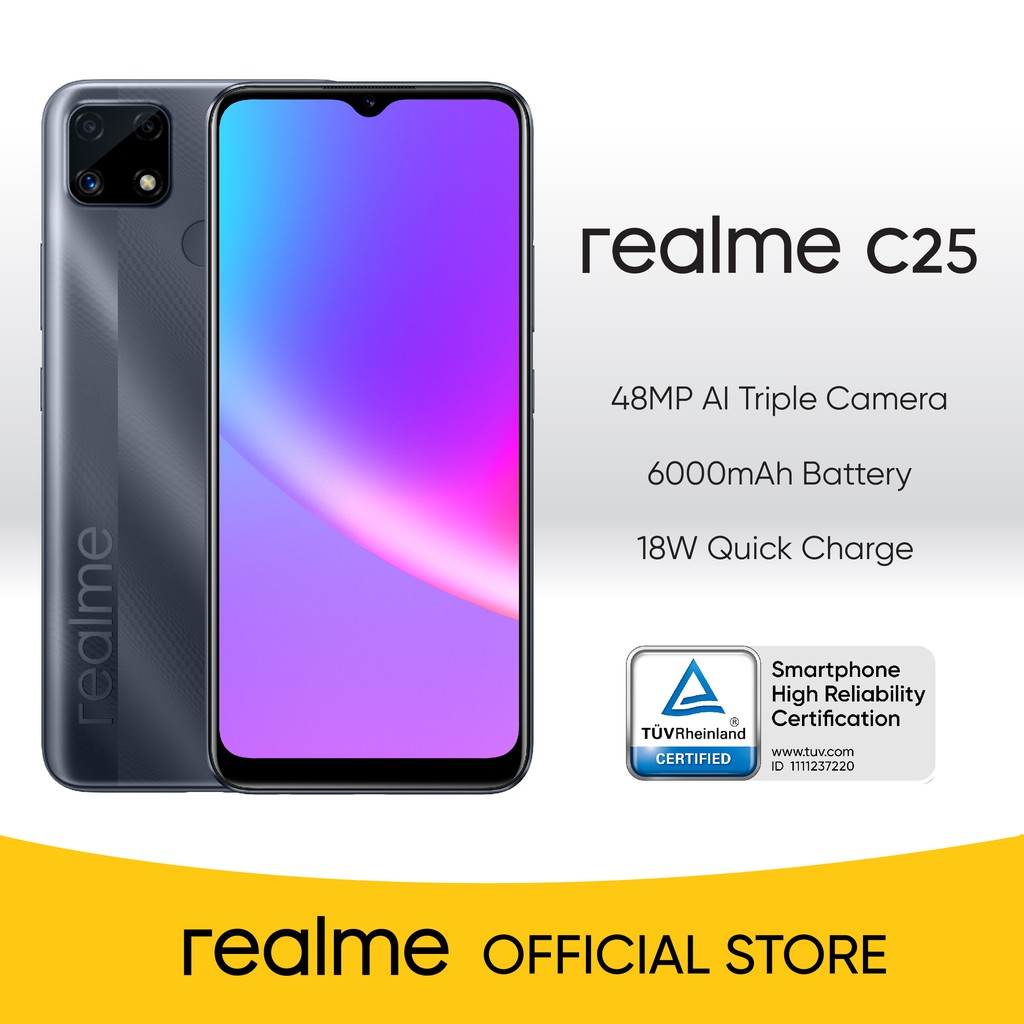 Смартфон realme c25 обзор