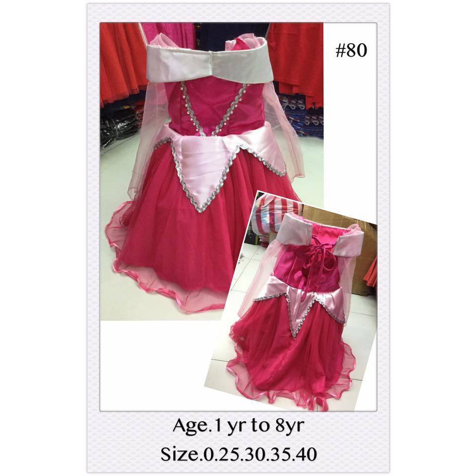 sleeping beauty baby dress