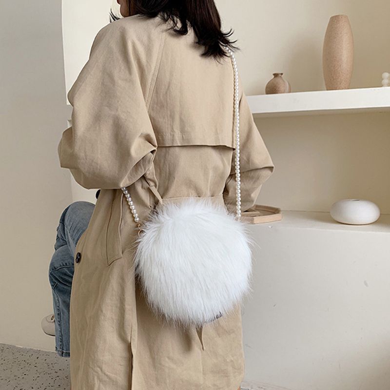fluffy bag shopee