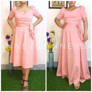gowns for ninang sa kasal plus size