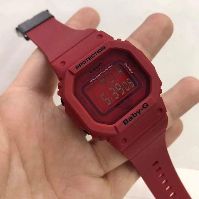 casio baby g red