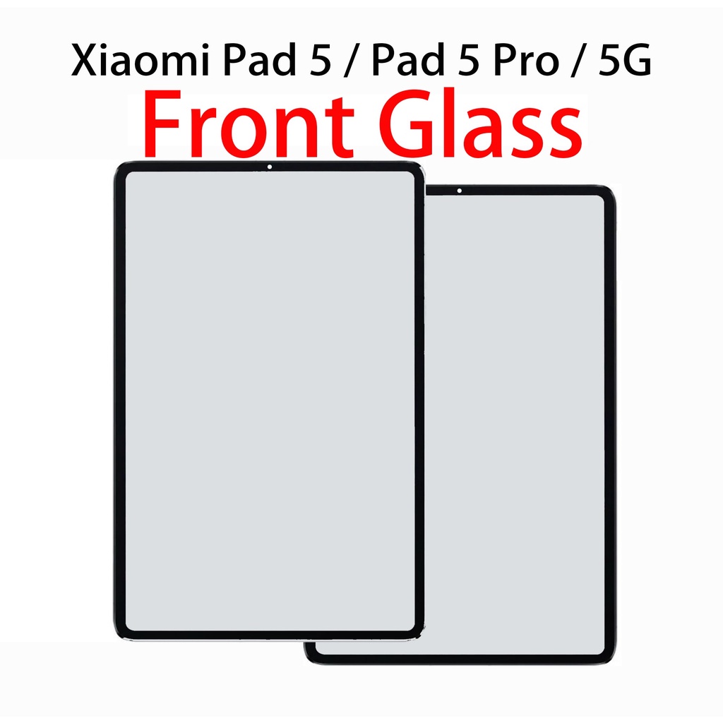 Front Glass LCD Display Screen Outer Panel For Xiaomi Pad 5 / Pad 5 Pro ...