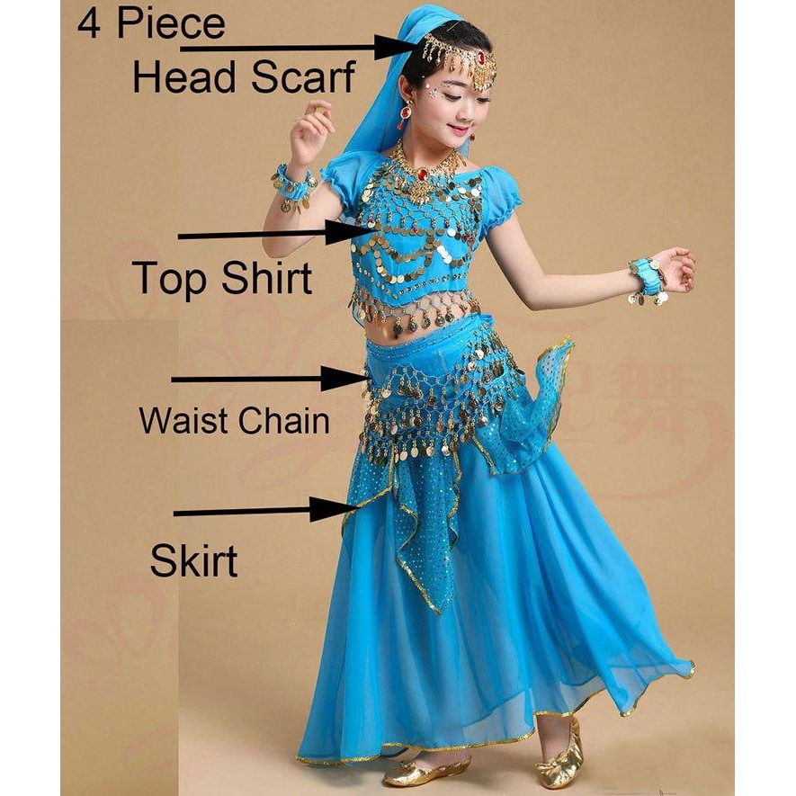 belly dance dress for kids