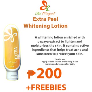Skin Magical Extra Peel Whitening Lotion #1