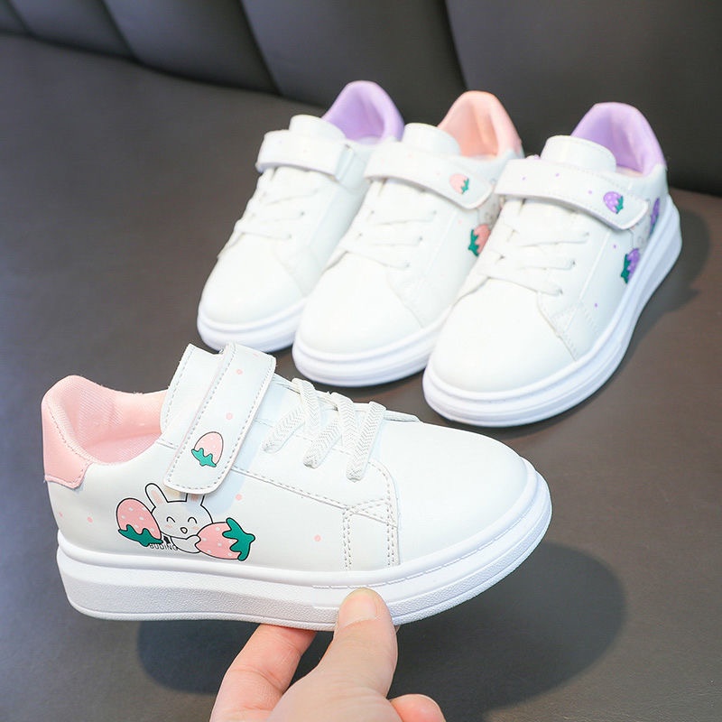 Korean fashion shoes for kids girls school white sneakers 3-12years for ...