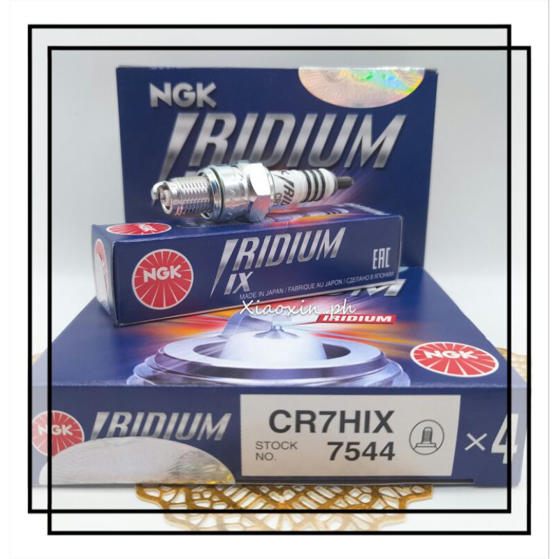 NGK SPARK PLUG IRIDIUM CR7HIX FOR WAVE100R, MIO SPORTY Shopee Philippines