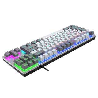 Altec Lansing ALGK8404 RGB TKL White Gray Mechanical Gaming Keyboard ...