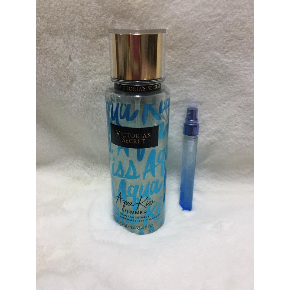 Original Victorias Secret Aqua Kiss Fragrance Mist 10ml Decanttakal Shopee Philippines 