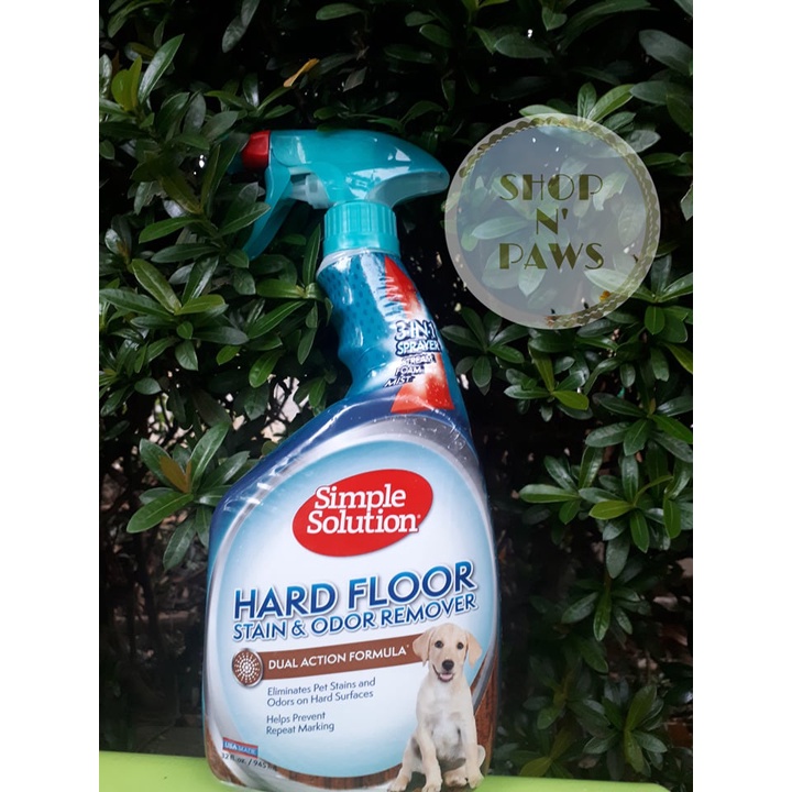 Simple Solution Hard Floor Pet Stain and Odor Remover 32 oz. | Shopee ...