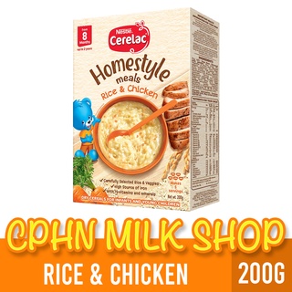 CERELAC Homestyle Meals Rice and Chicken Porridge 200g