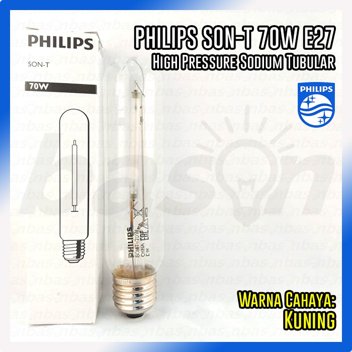 plak Ongewapend overal Philips SON-T 70W E E27 - High Pressure Sodium Lamp | Shopee Philippines