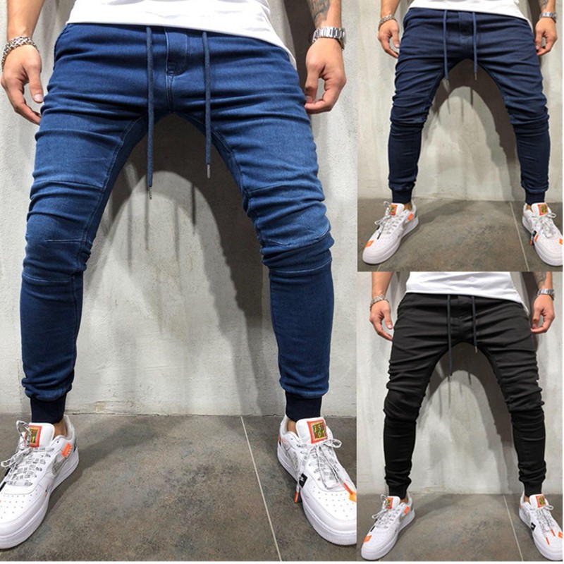 AIRGRACIAS Mens Skinny Jeans Slim Fit 