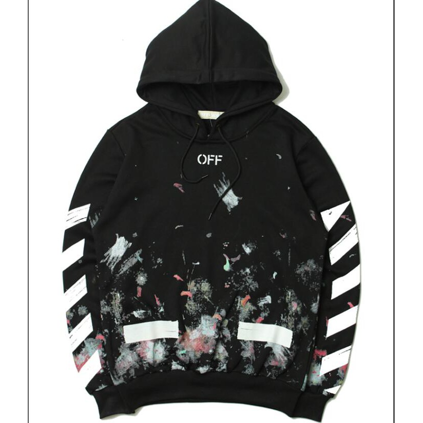 off white starry sky hoodie