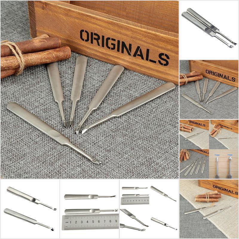 NTPH U/ V Shaped Stitching Groover Skiving Edge Beveler Leathercraft Leather Tool Kit Shopee