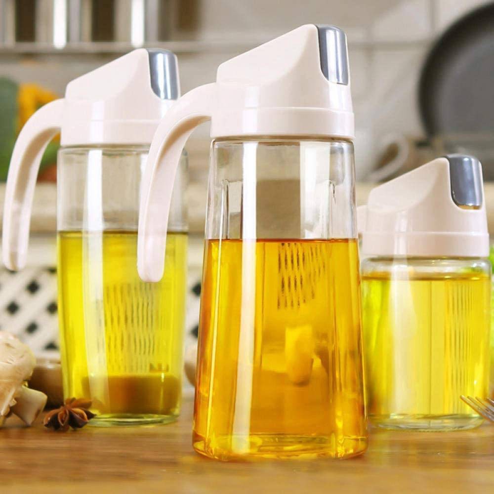 Glass sealed Drip Free Olive Oil Dispenser Bottle with Automatic